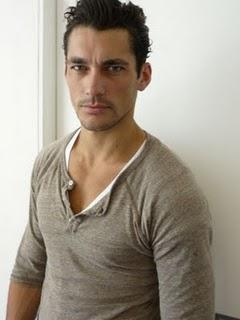 Polaroids of David Gandy