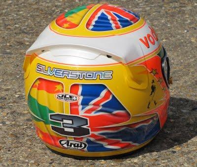 Arai GP-6 L.Hamilton Silverstone 2011 by JLF Designs