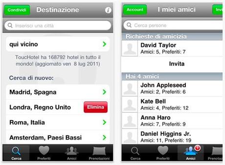 ToucHotel: prenotare Hotel, B&B; e appartamenti direttamente da iPhone