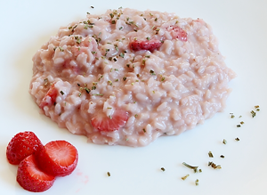 Risotto alle fragole - di Giusy Vaccaro