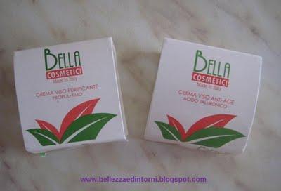 Recensione Bella Cosmetici: Crema Purificante & Crema AntiAge