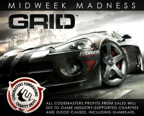 GRID, in saldo su Steam per beneficenza