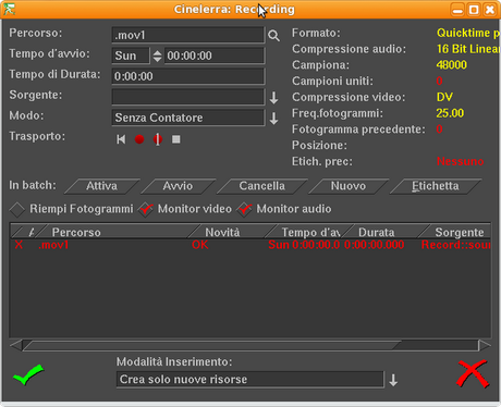 Cinelerra potente software libero e open source per il composing e l'editing di film.