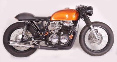 Honda  CB 750 Orange Cafe Racer by Kott Motorcycles