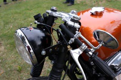 Honda  CB 750 Orange Cafe Racer by Kott Motorcycles