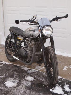 Kawasaki KZ750 Street Tracker by Analog Motorcycles