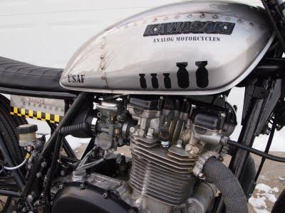 Kawasaki KZ750 Street Tracker by Analog Motorcycles