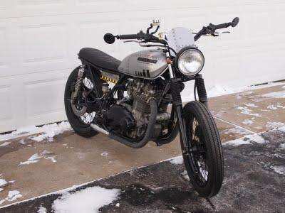 Kawasaki KZ750 Street Tracker by Analog Motorcycles