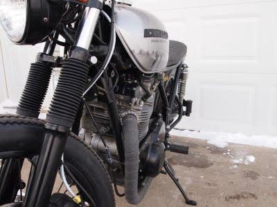 Kawasaki KZ750 Street Tracker by Analog Motorcycles