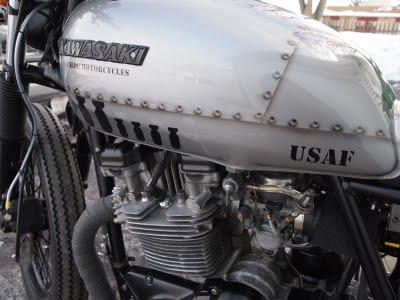 Kawasaki KZ750 Street Tracker by Analog Motorcycles