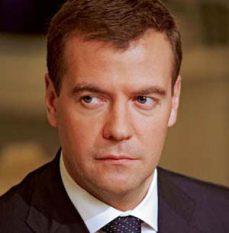 Il presidente Medvedev