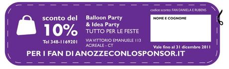 Balloon Party & Idea Party ></div> addobbi per feste e giochi pirotechici ad Acireale (VIDEO)