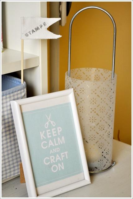 My creative corner, my craft room...