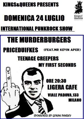 DOMENICA 24 LUGLIO : International Punk Rock Show