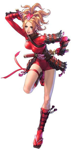 Soul Calibur V, primi dettagli per la ninja rossa: è l’allieva di Taki