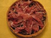 Torta croccante taleggio, funghi crudo