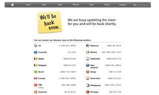 Apple Store offline, in arrivo Lion, MacBook Air e Mac Mini.