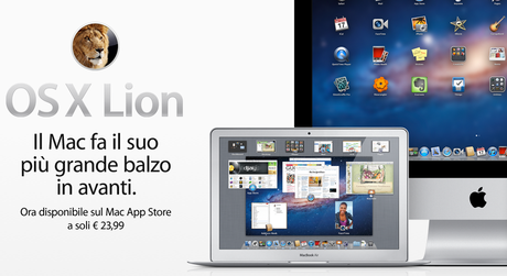 Ora è realtà:  Mac OS X Lion è disponibile per il download tramite il Mac App Store