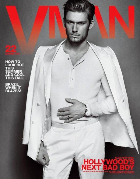 Alex Pettyfer per VMAN Magazine Luglio 2011 By Mario Testino