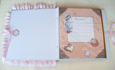 Album Battesimo fatto a mano - Baptism Album handmade