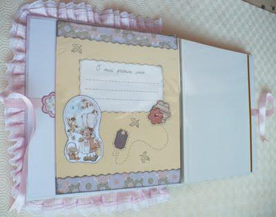 Album Battesimo fatto a mano - Baptism Album handmade