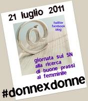 #Donnexdonne: provo a dire la mia