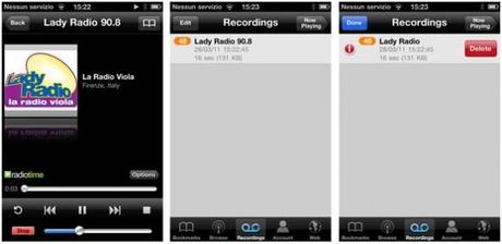 TuneIn Rec 595x291 Tuneln Radio Pro: tutte le stazioni radio del mondo sul tuo iPhone!