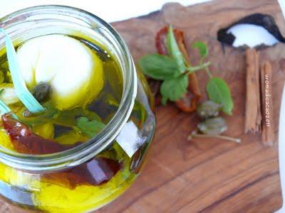 Mozzarella, pomodoro e basilico ma.... sott'olio! Insieme vi presento....Salter, bilance e accessori.