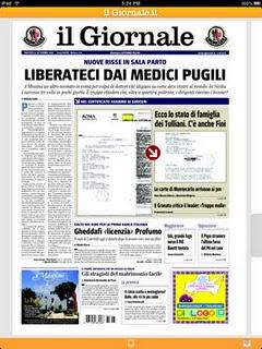 il Giornale per iPad si aggiorna alla vers 3.4.2.