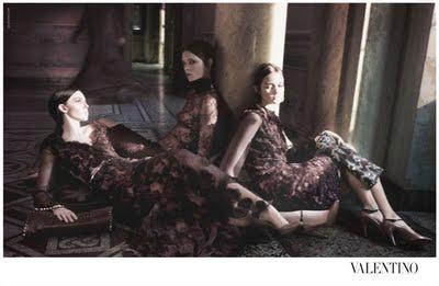 La raffinatezza di Valentino: campagna pubblicitaria A/I 2012