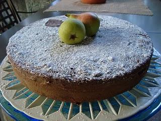 Torta cioccolato e pere