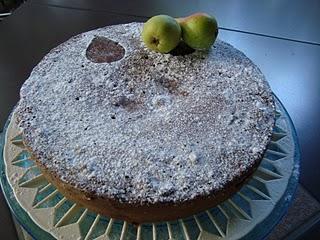 Torta cioccolato e pere