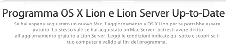 Immagine 111 Hai comprato un nuovo mac? Per te laggiornamento a OS X Lion potrebbe essere gratuito!