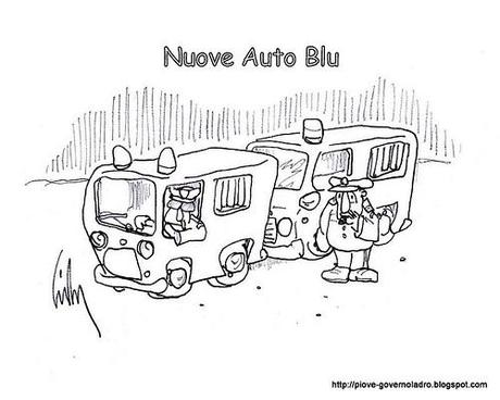 Nuove Auto Blu by Livio Bonino