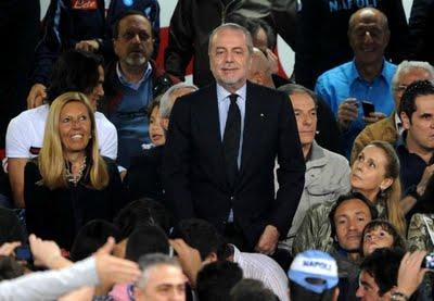 Il Napoli potrebbe giocare la Champions all'Olimpico di Roma secondo De Laurentiis