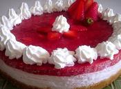 Torta allo yogurt fragole