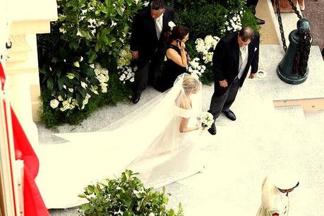 Charlene-Wittstock-in-Giorgio-Armani-wedding-dress-for-her-Royal-Wedding-ceremony