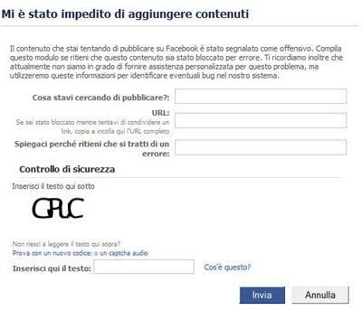 Facebook blocca per spam il Fatto Quotidiano, guardare per credere Facebook blocca per spam il Fatto Quotidiano, guardare per credere