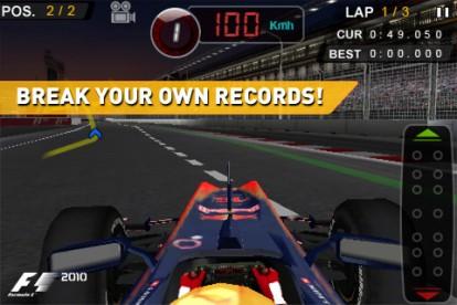 F1 2010 arriva anche su iPhone ed iPad