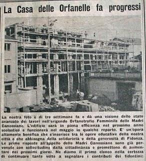 Il palazzo delle Canossiane a Fidenza
