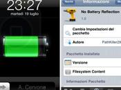 Eliminare riflesso batteria LockScreen