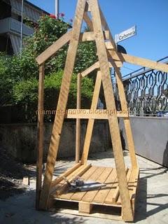 Doveva essere una capanna degli indiani....