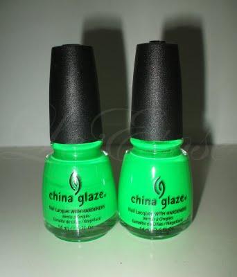 CHINA GLAZE - Gemelli (assai) diversi + NOTD