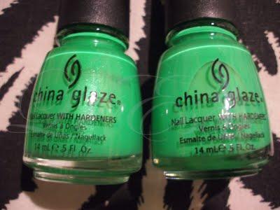 CHINA GLAZE - Gemelli (assai) diversi + NOTD