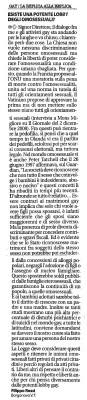 RASSEGNA STAMPA