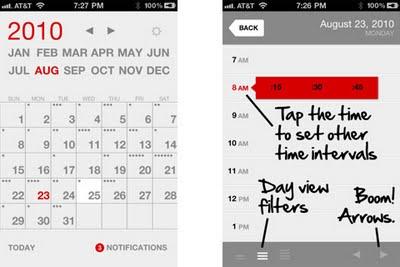 Calvetica Calendar Il calendario veloce per iPhone e iPod Touch.