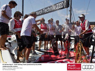 Cagliari incorona Audi ALL4ONE e Iberdrola: ma Azzurra è d'argento! - classifiche