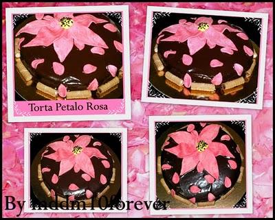 TORTA PETALO ROSA