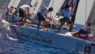 Vela - All\'Audi Sardinia Cup Team Monaco parte bene