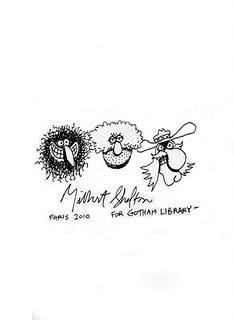 Gilbert Shelton firma per Gotham Library!